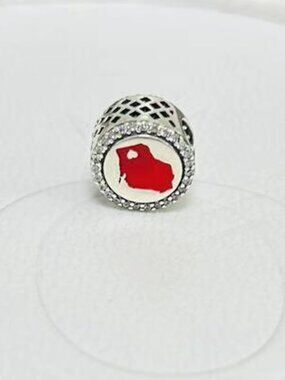 Pandora Wisconsin Heart Charm